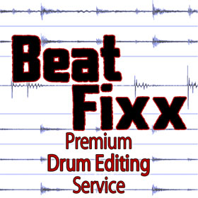 Beatfixx Premium Drum Editing Service