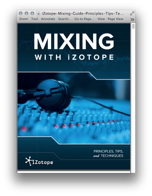 izotope mixing guide